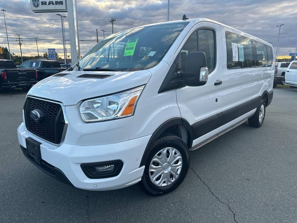 2021 Ford Transit Passenger Van 350 XLT Low Roof 15 Seats.